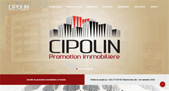 Desktop Screenshot of cipolin-immobilier.com
