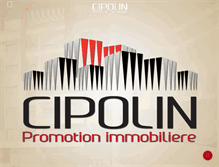 Tablet Screenshot of cipolin-immobilier.com